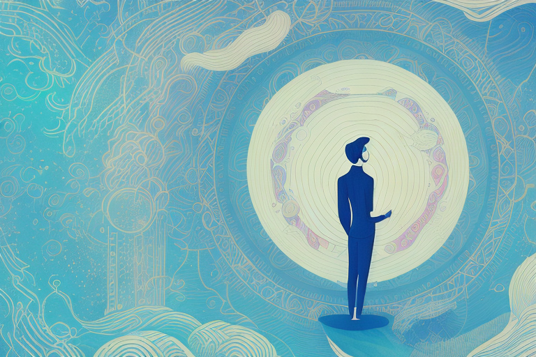 A person in a dreamlike state