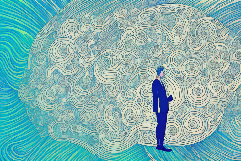 A person in a dream-like state