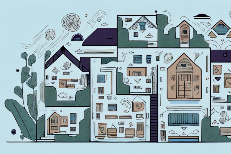 A house with multiple rooms