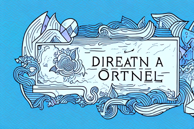 A coffin in a dream-like setting