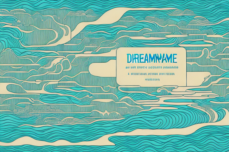 A dreamscape featuring a river of sewage water