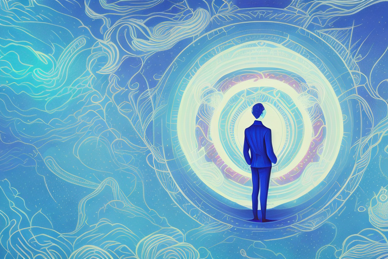A person in a dreamlike state