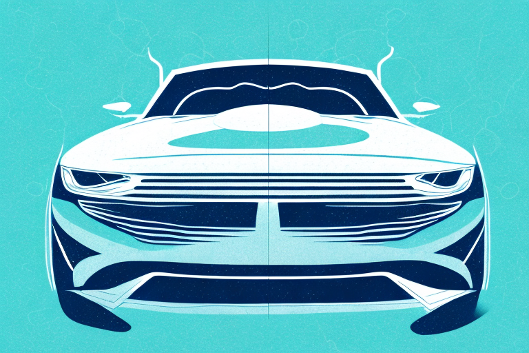 A car in a dreamlike setting