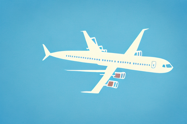 A plane falling out of the sky