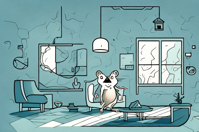 A rat in a house