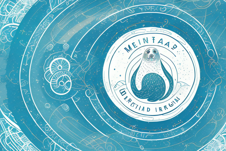 A seal in a dream-like setting