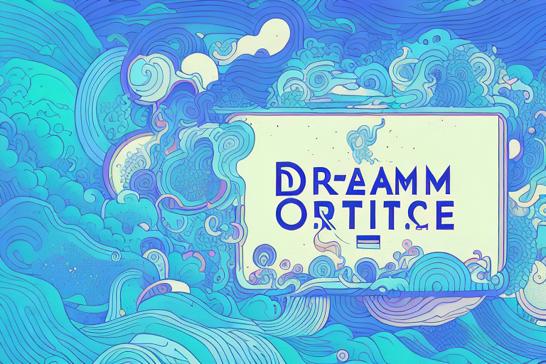 A dreamscape with surreal elements