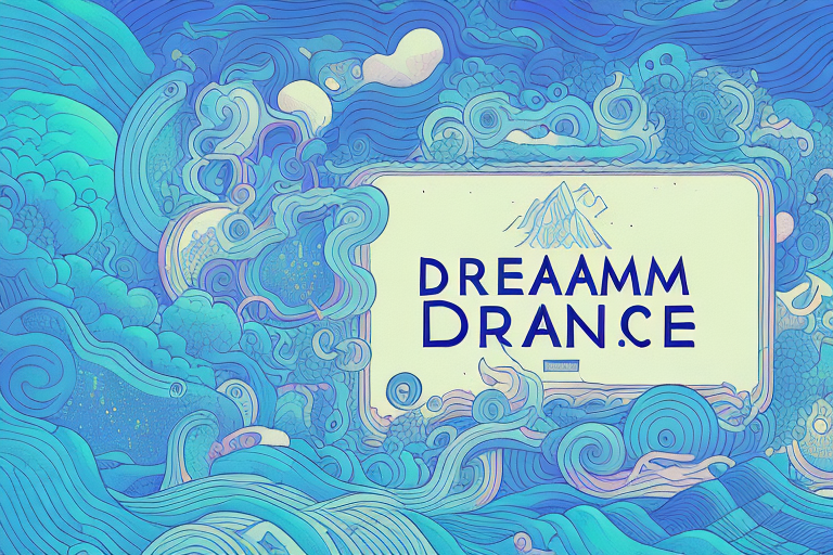 A dreamscape with surreal elements