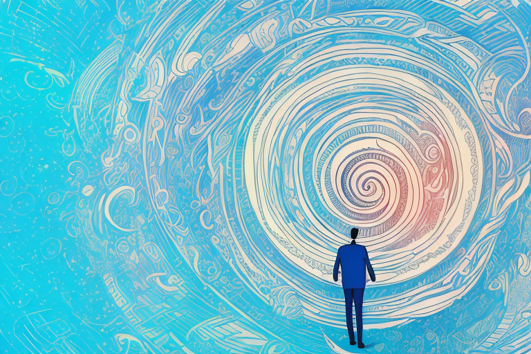 A person in a dream-like state