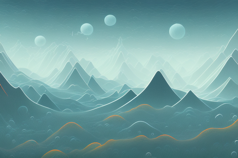 A landscape with a dream-like quality