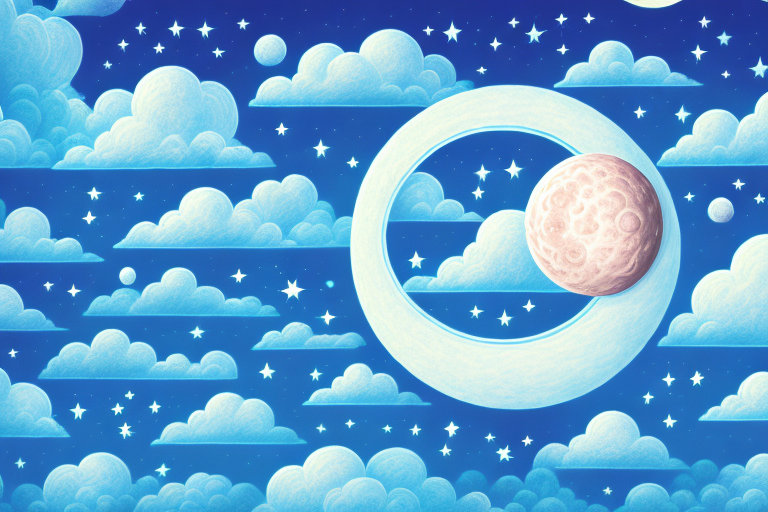 A dreamscape with surreal elements