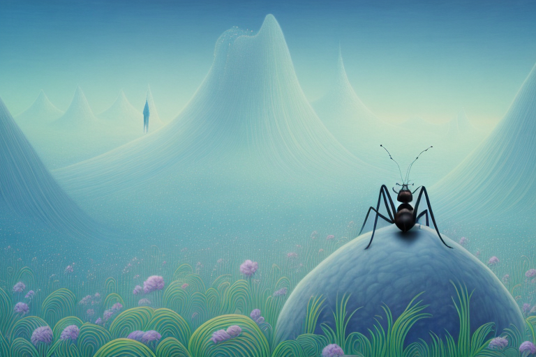 An ant dreaming