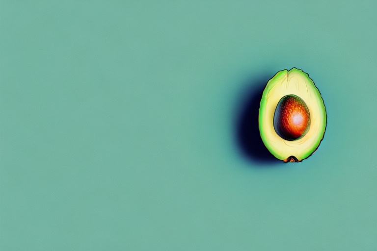 An avocado