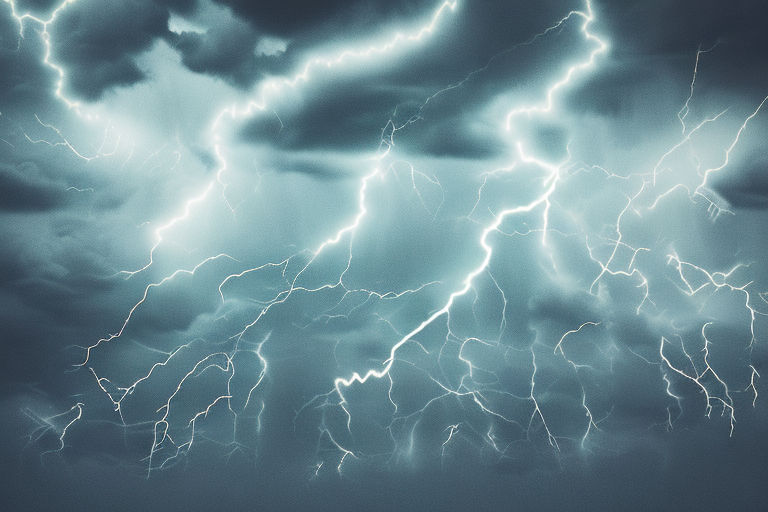 A dark and stormy sky