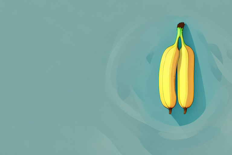 A banana in a dream-like setting