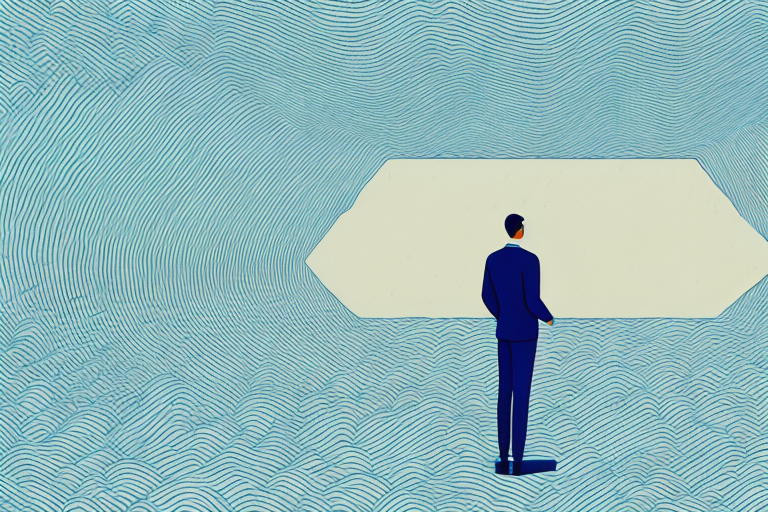 A person standing on a stage