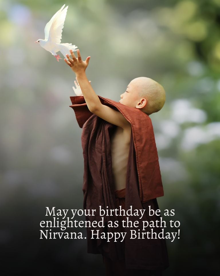 happy birthday wishes for buddhist