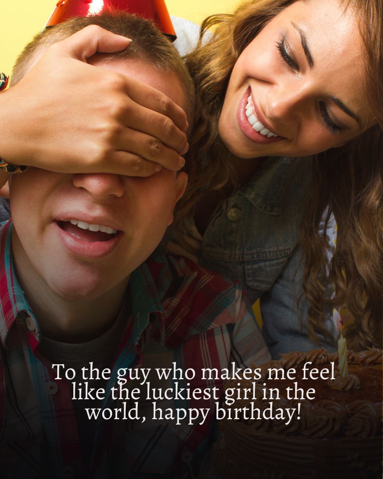 Happy Birthday Wishes for a Boyfriend