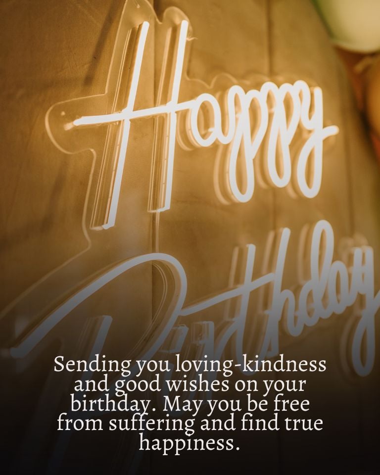 happy birthday wishes for buddhist