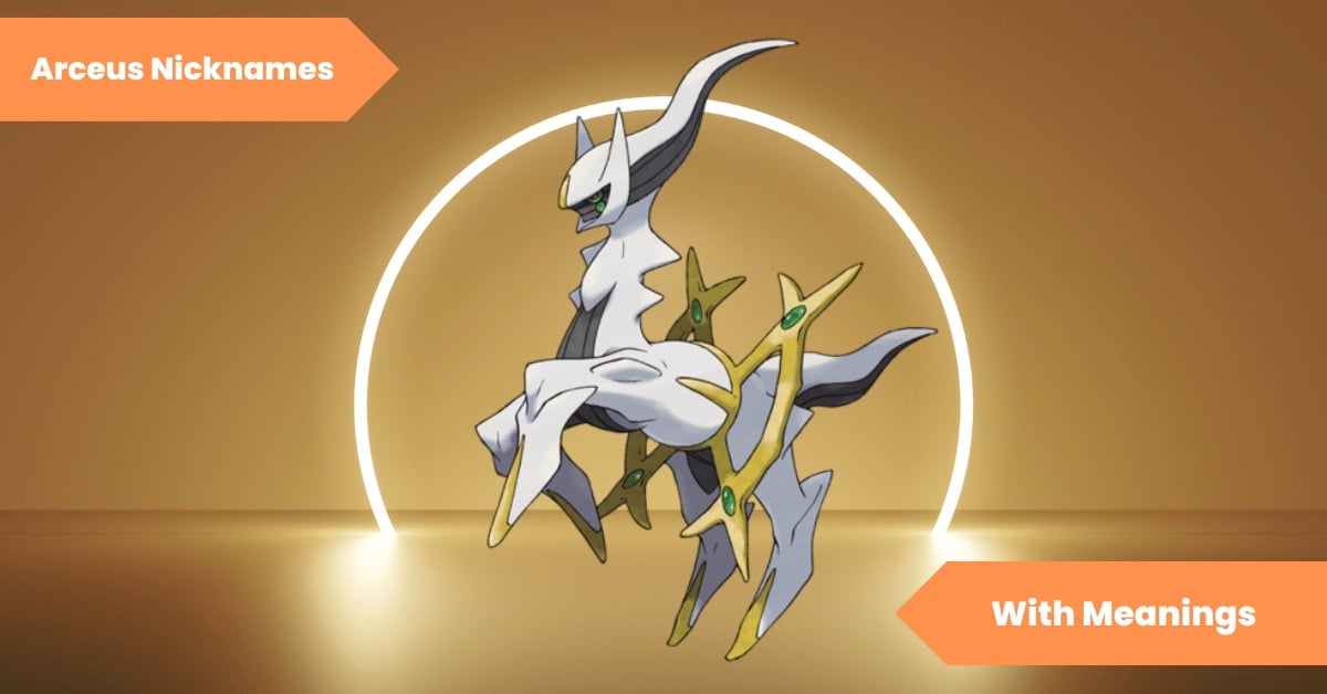 Arceus Nicknames