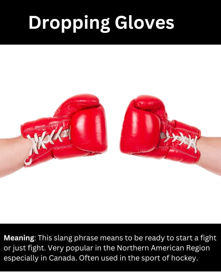 Dropping Gloves