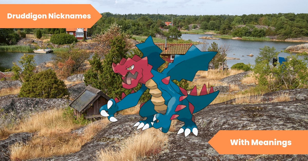 Druddigon Nicknames
