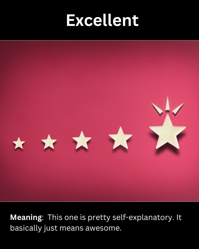 Excellent
