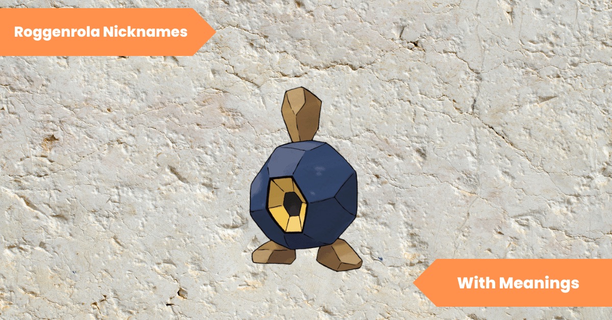 Roggenrola Nicknames