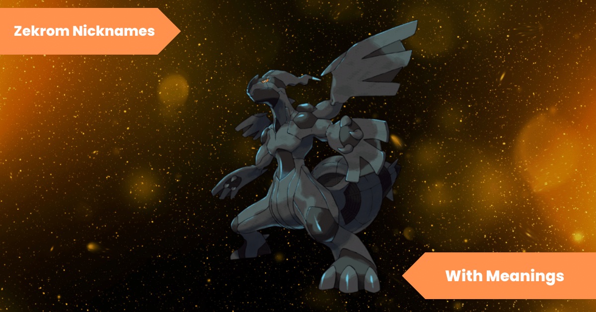 Zekrom Nicknames