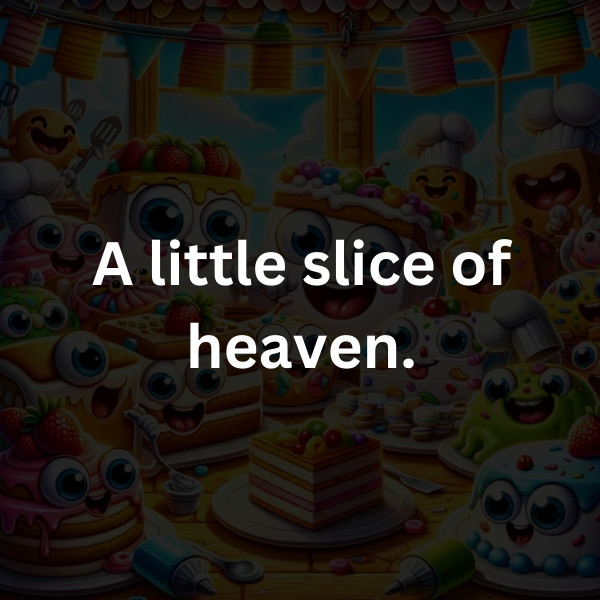 A little slice of heaven
