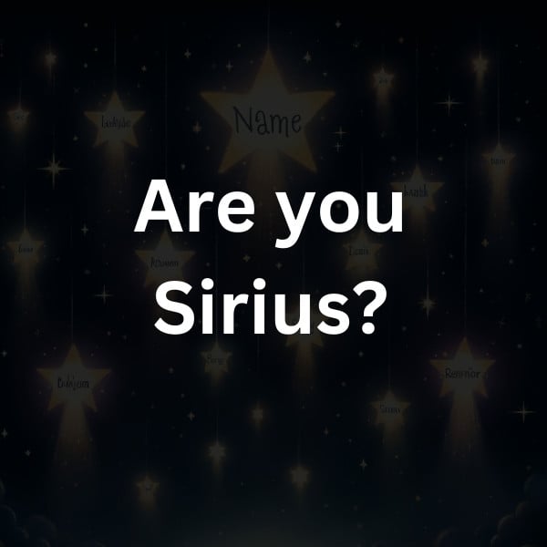 Are you Sirius