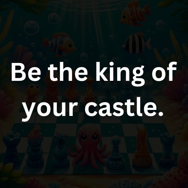 Be the king of your castle