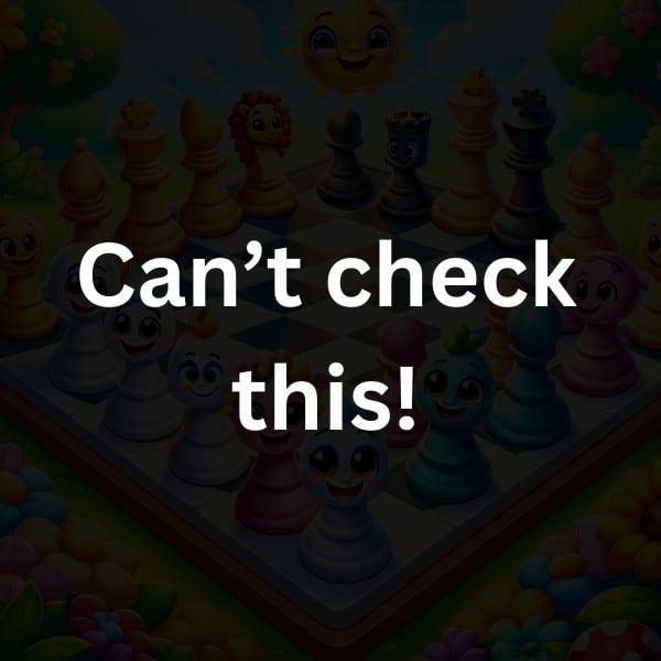 Can’t check this!