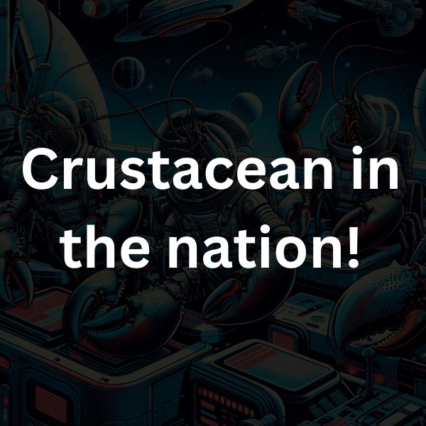 Crustacean in the nation!