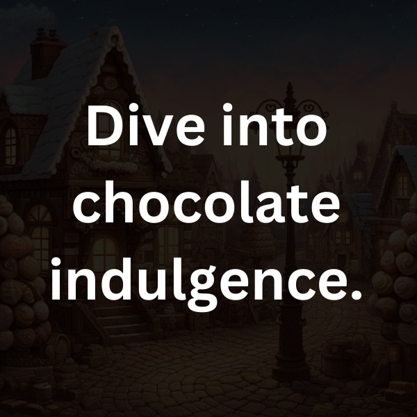 Dive into chocolate indulgence