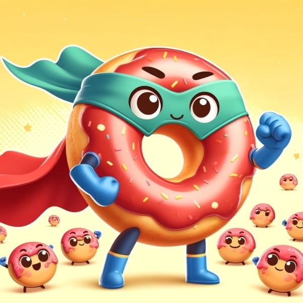 Donut fear, the donut man is here