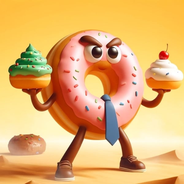 Donut tell me I can't have another; watch me