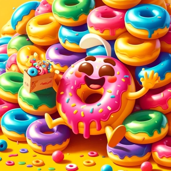 Donut think twice, it's alright to indulge