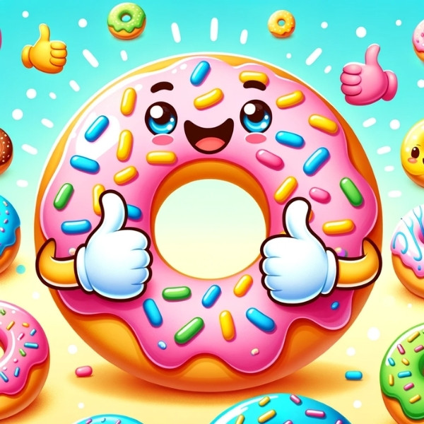 Donut worry, be happy and eat a donut