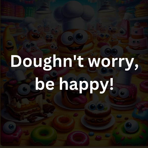 Doughn't worry, be happy!
