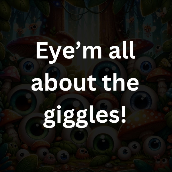 Eye’m all about the giggles!