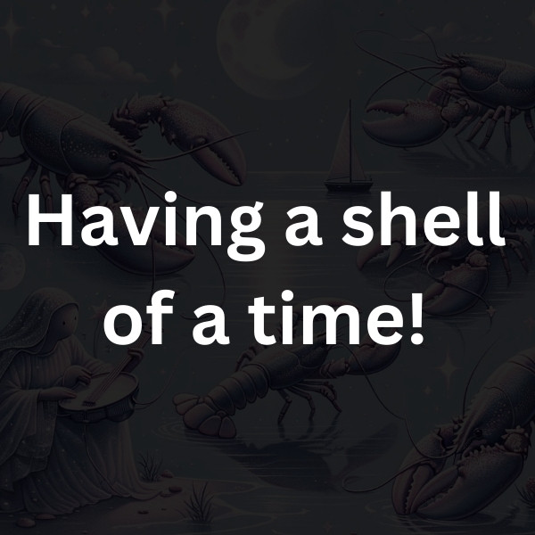 Having a shell of a time!