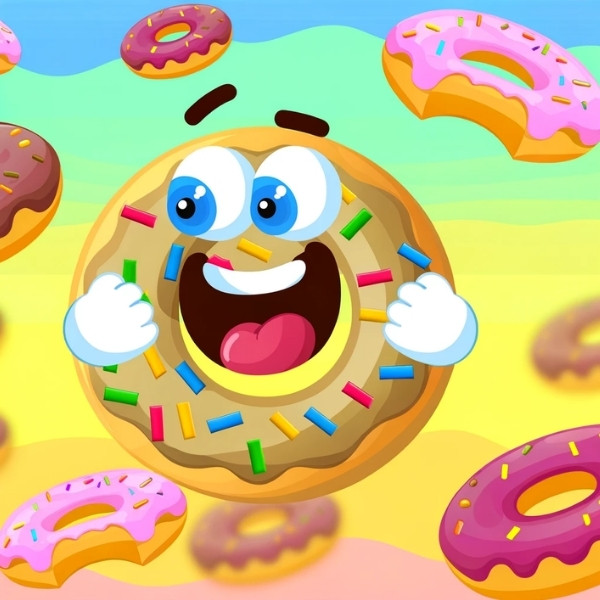 I'm holey addicted to donuts