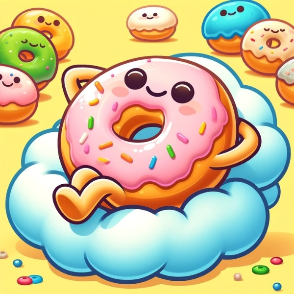 I'm not lazy, I'm just on donut time