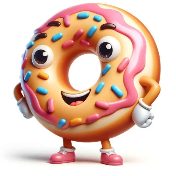 I'm not round, I'm just donut-shaped