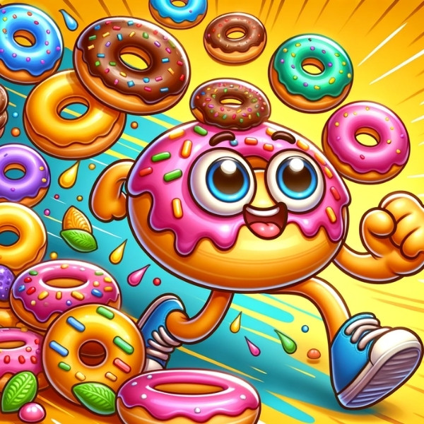 I'm on a roll with these donut delights