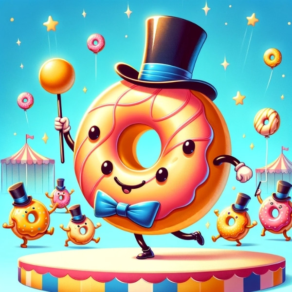 I'm the ring leader of the donut circus