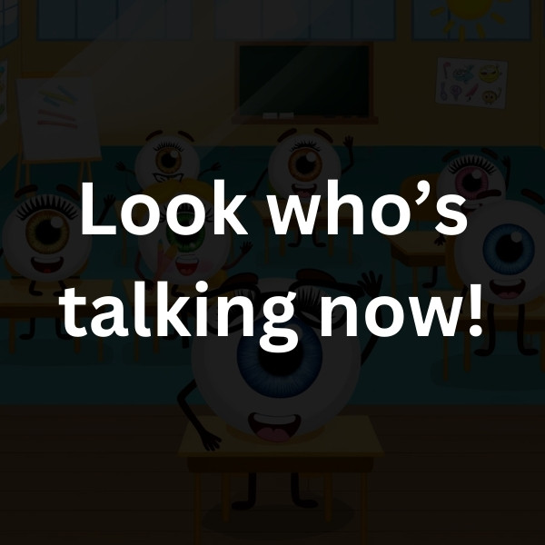 Look who’s talking now!