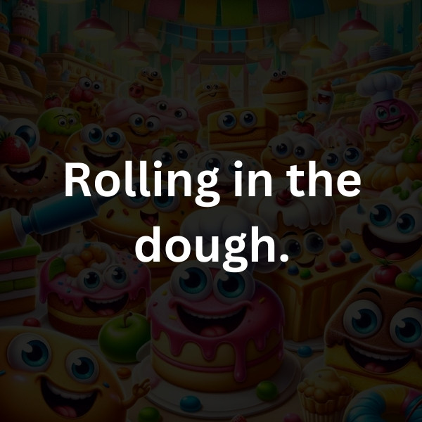 Rolling in the dough