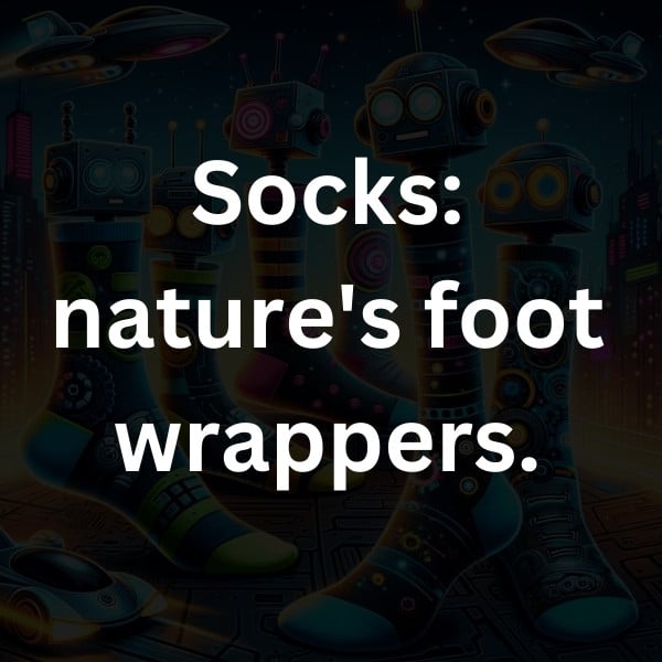 Socks_ nature's foot wrappers